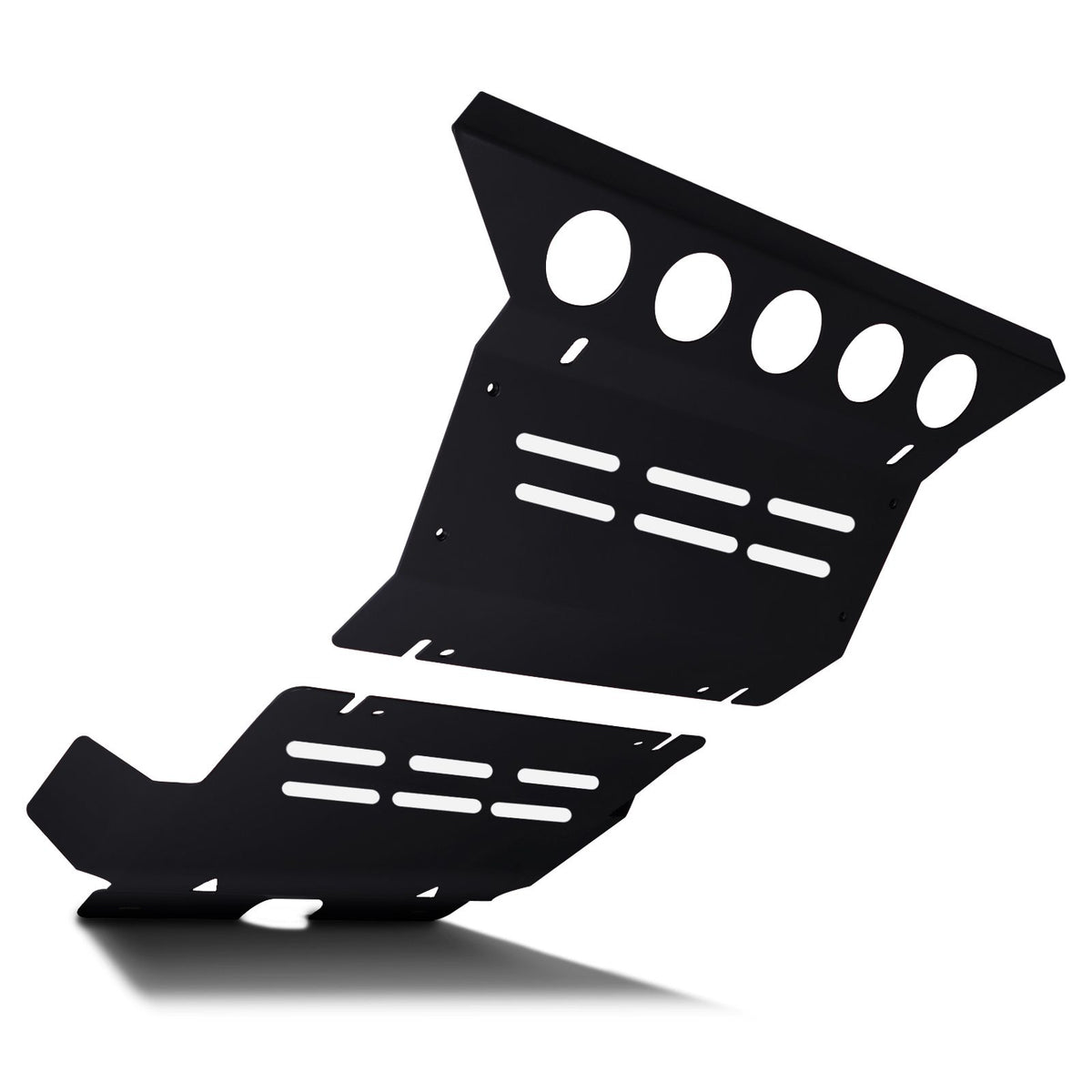 Black Sump Guard Skid Plate for Toyota Hilux Vigo 04-15