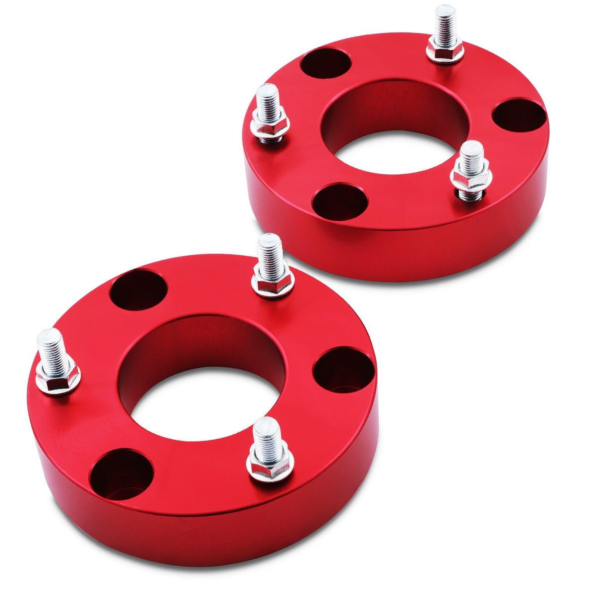 1.25" Red Front Levelling Spacers for Mitsubishi L200 06-15