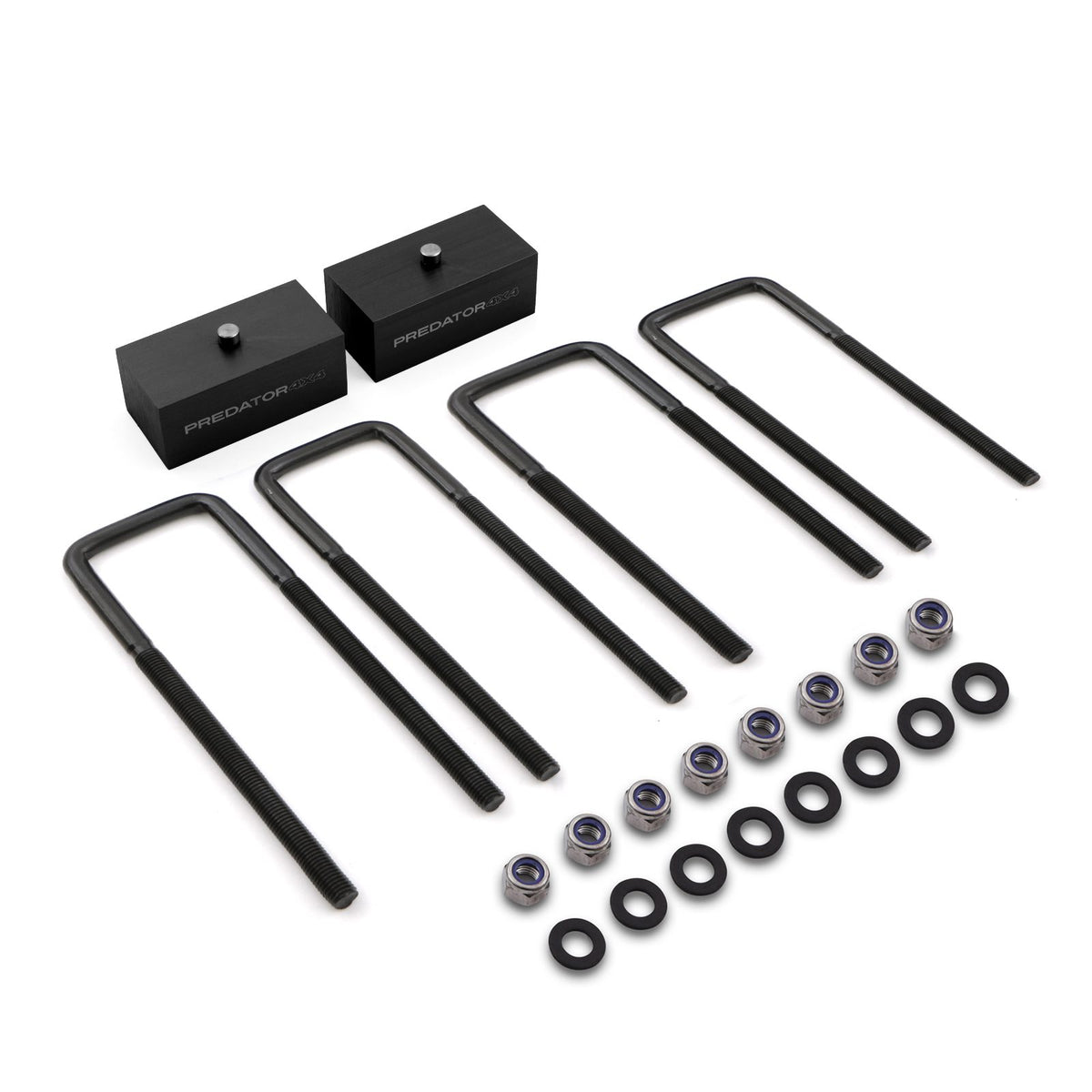 2" Black Rear Block Lift Kit for Nissan Navara D40 05-14