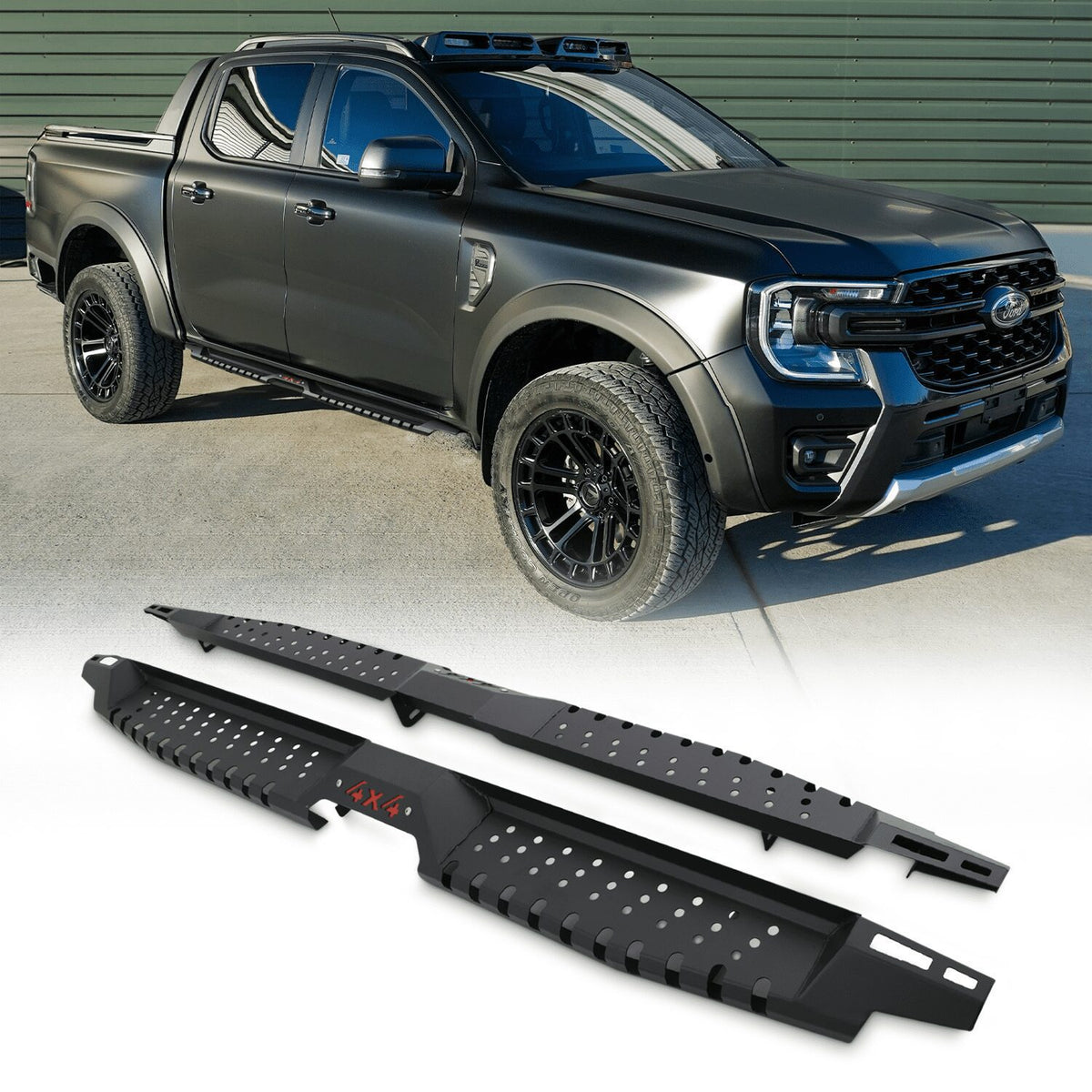 Side Steps for Ford Ranger T9 Double Cab 2023+