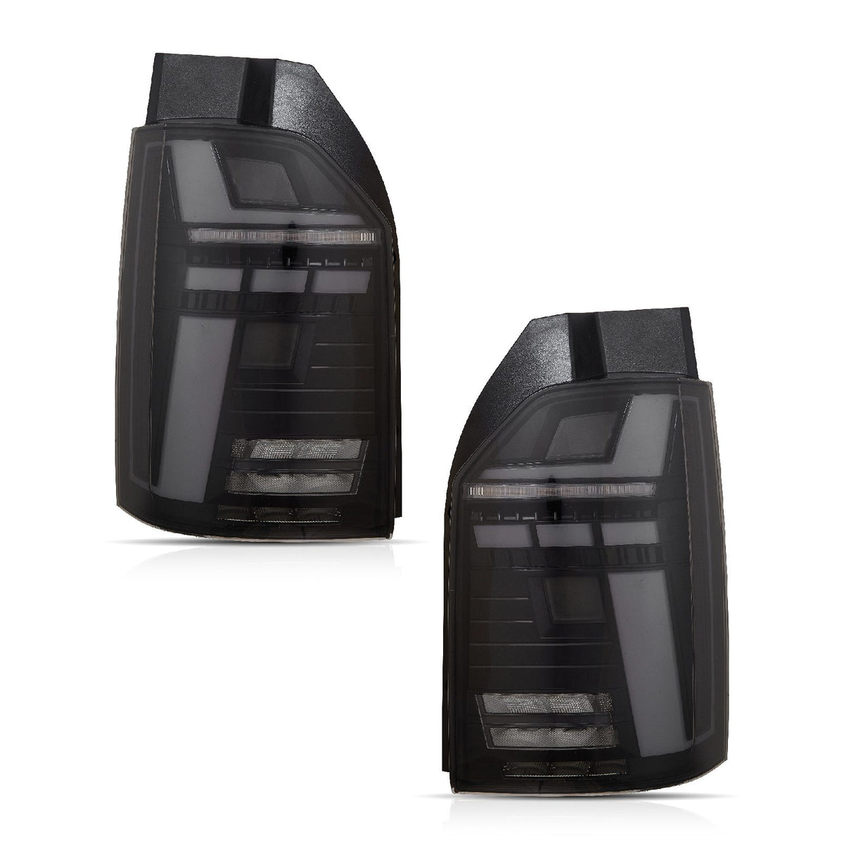 Smoked Rear LED Tail Lights for VW Caravelle T6 T6.1 2015-2024