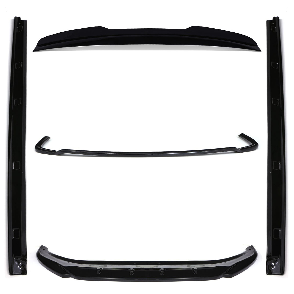 Front &amp; Rear Aero Body Kit for Ford Transit Connect MK3 SWB Tailgate 2024+