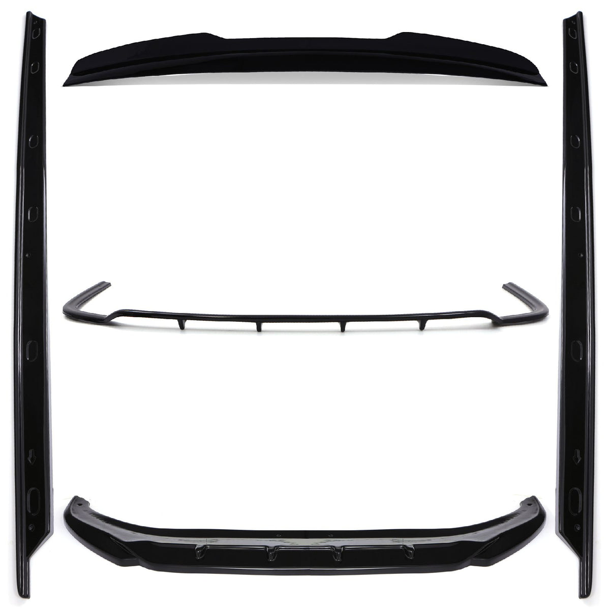Front &amp; Rear Aero Body Kit for Ford Transit Connect LWB Tailgate 2024+