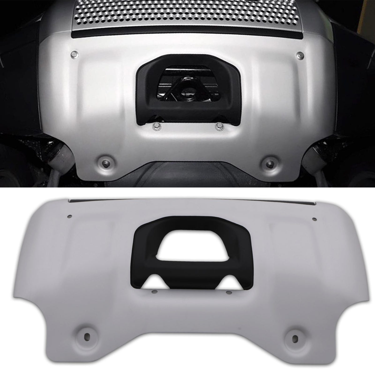 Silver Front Bumper Guard for Land Rover Defender L663 2020+