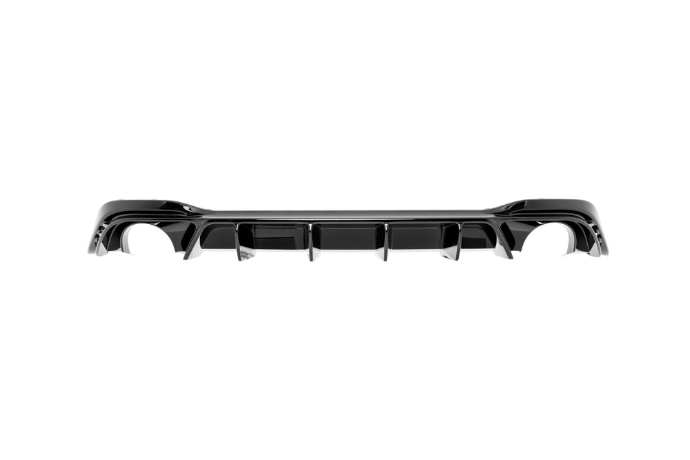 VW Golf GTI Mk8 EVO-1 Gloss Black Rear Diffuser by ZAERO (2020+)