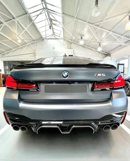 TRE Pre-Preg Carbon Fibre CS Rear Spoiler for BMW 5 Series & M5 (2017+, G30 F90)