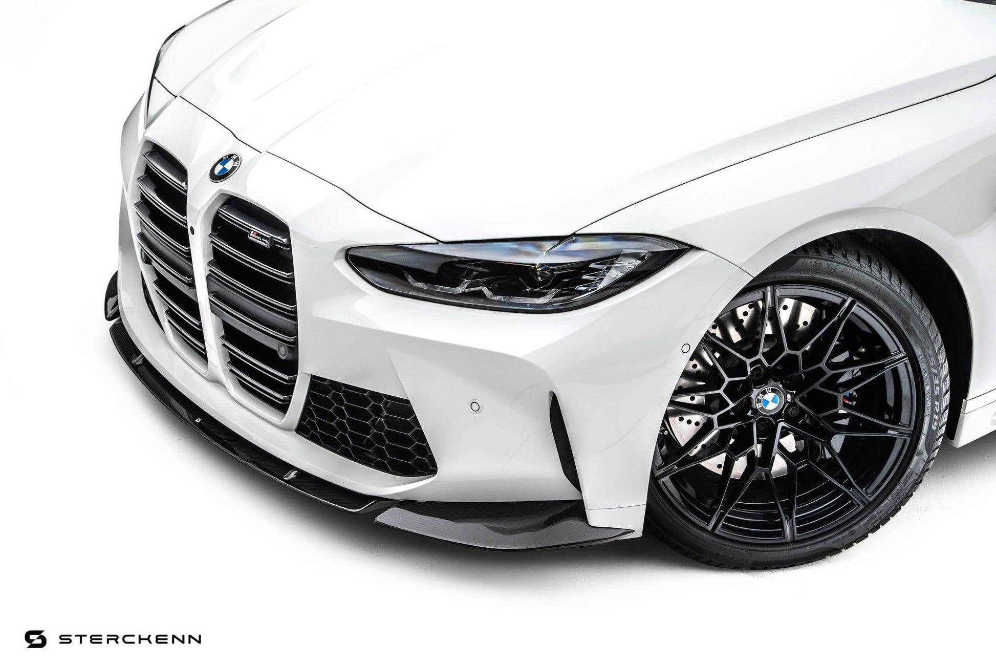 BMW M3 G80 G81 & M4 G82 G83 Carbon Fibre Front Splitter by Sterckenn (2021+)