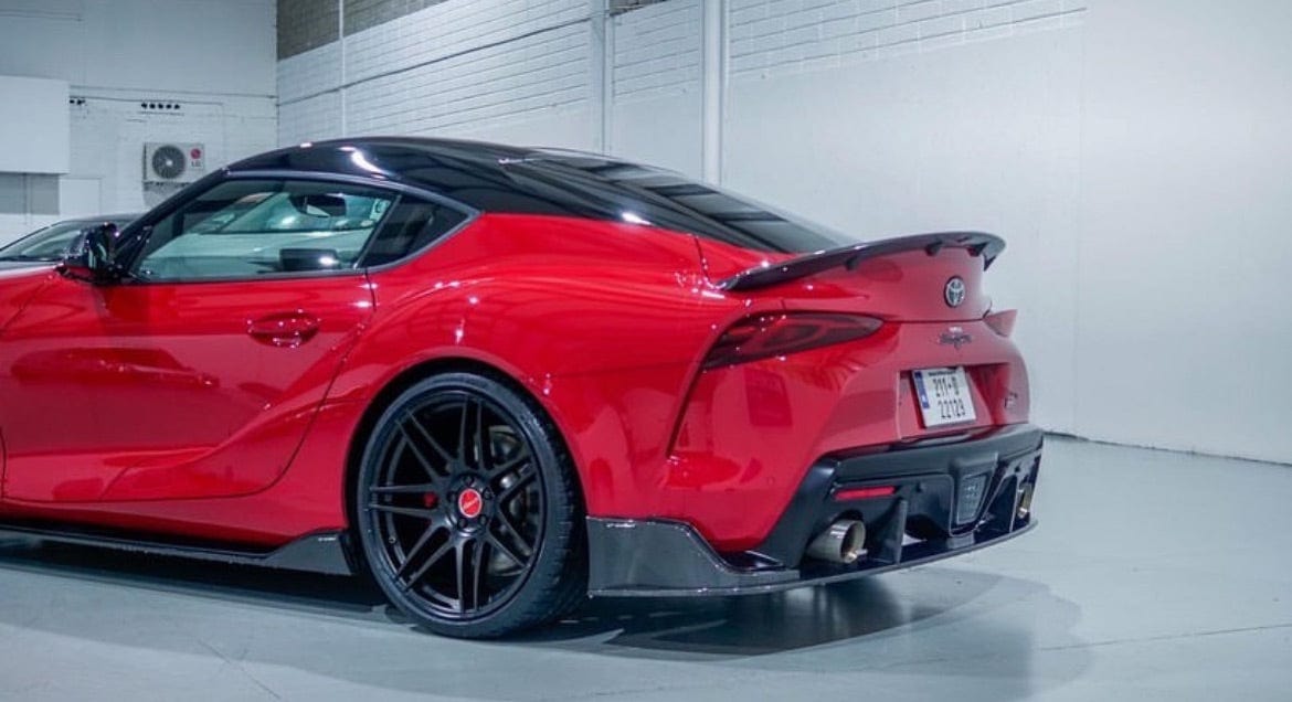 TOYOTA SUPRA A90 CARBON FIBRE DIFFUSER - CT CARBON