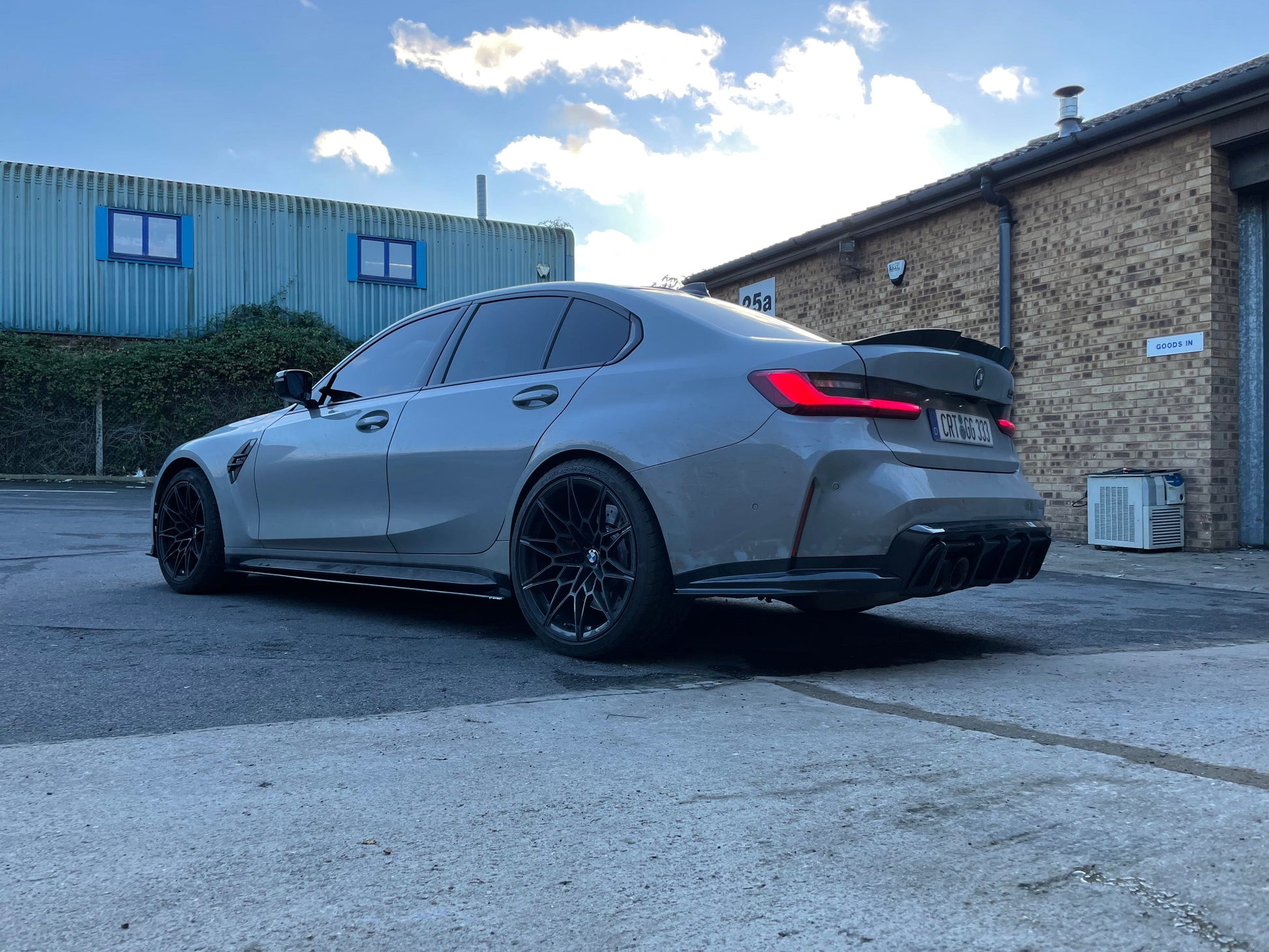 BMW M4 G82/G83 CARBON FIBRE SIDE SKIRT EXTENSIONS - CT DESIGN