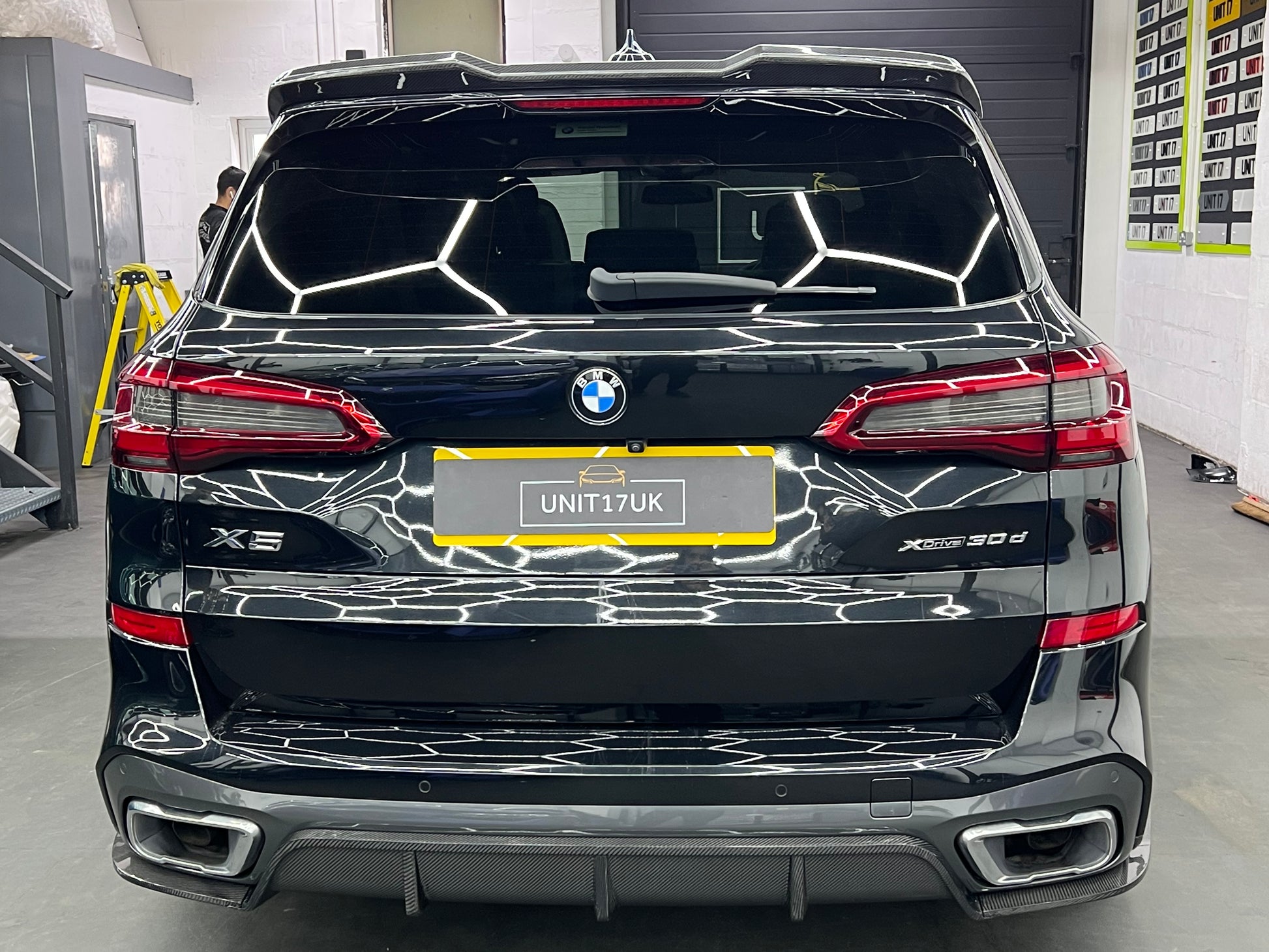 BMW G05 X5 M Sport 2018-Present Carbon Fibre Rear Diffuser
