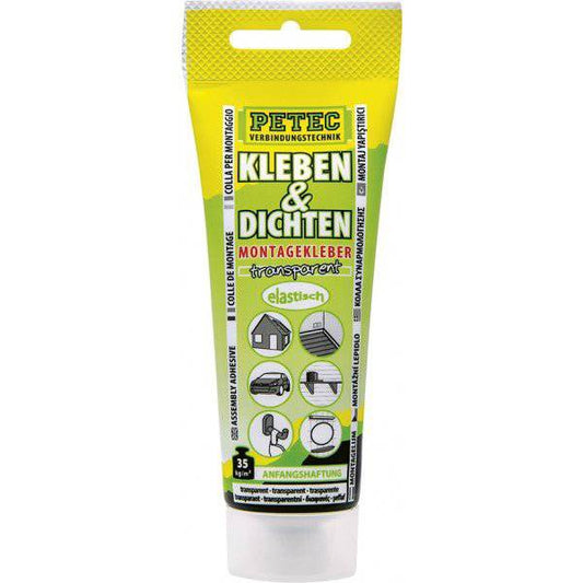 Petec Kleben & Dichten Montagekleber Adhesive Bonding Glue (80ml)