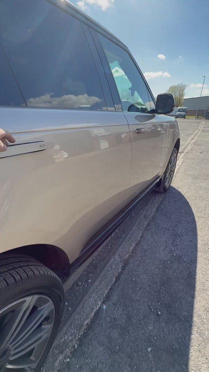 Premium Electric Deployable Side Steps for Range Rover L460 (2022+) | Standard & LWB | PHEV Compatible