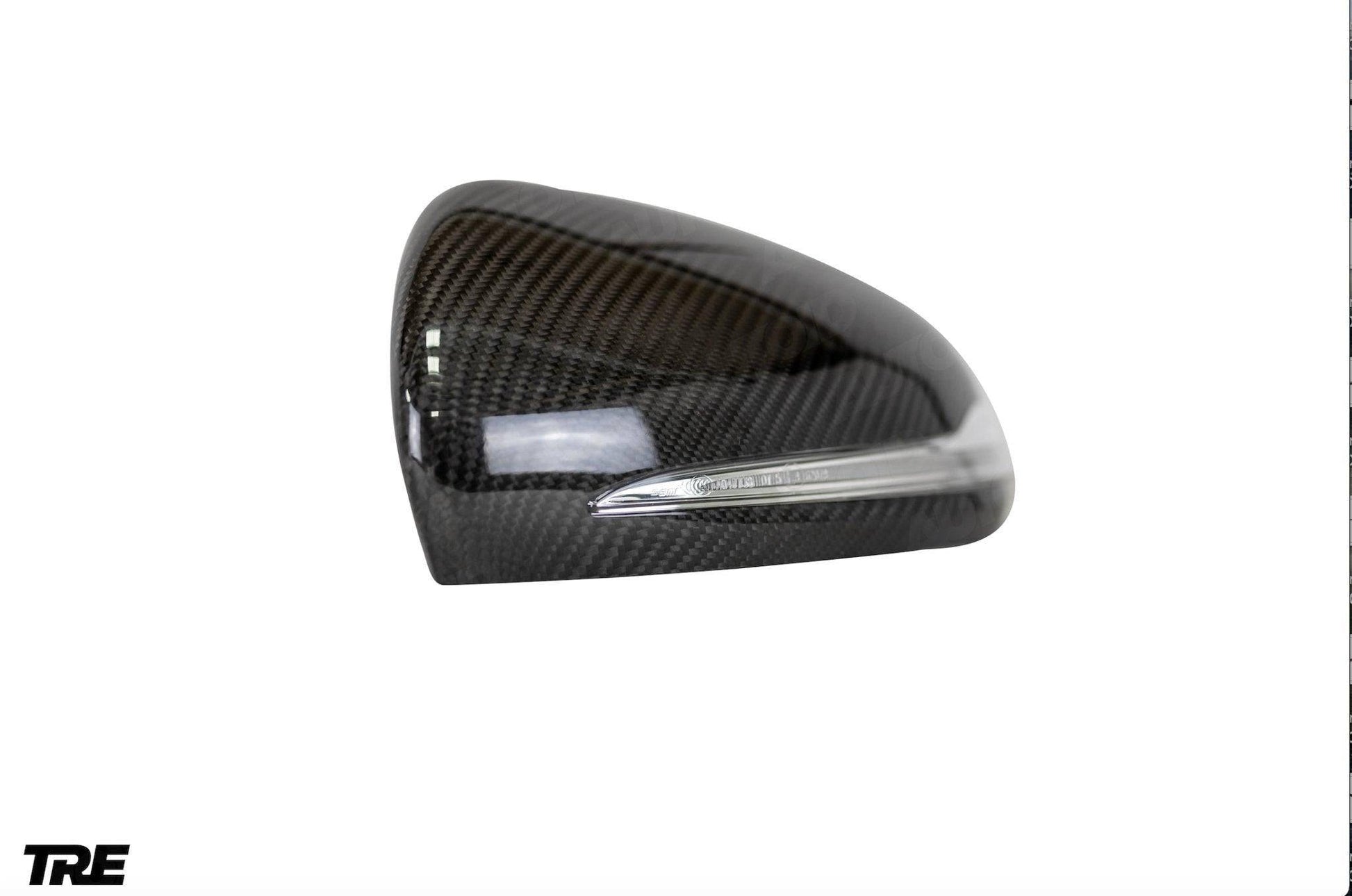 TRE Pre-preg Carbon Fibre Wing Mirror Covers for Mercedes C Class & C63 (2014+, W205)