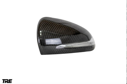 TRE Pre-preg Carbon Fibre Wing Mirror Covers for Mercedes C Class & C63 (2014+, W205)